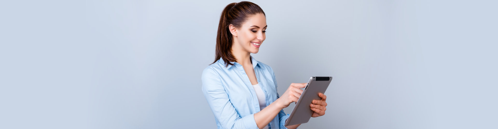 woman using mobile device